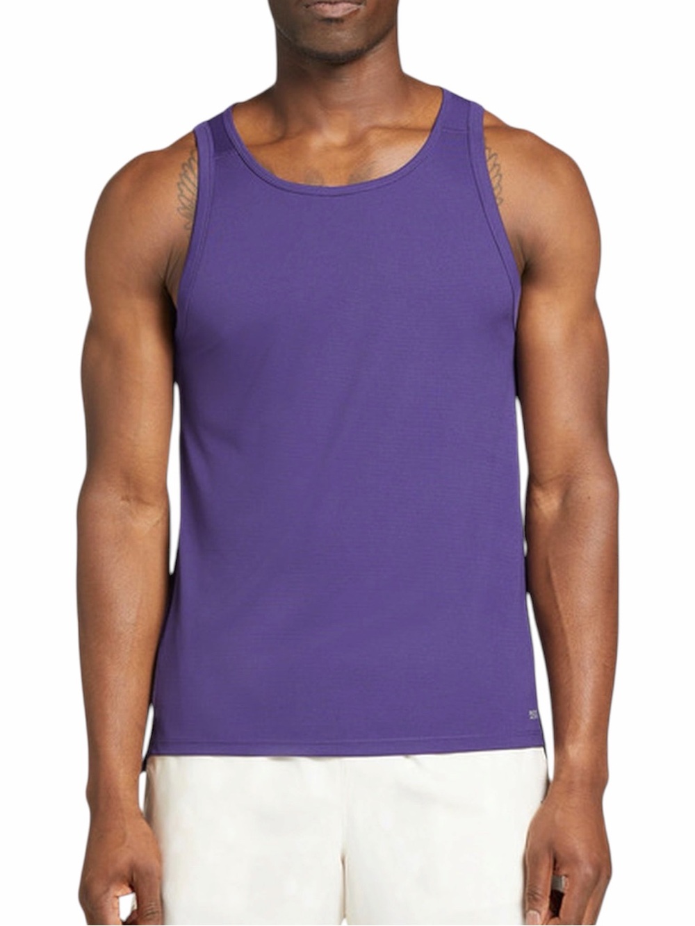 DSG Men's Purple Tank Top Size L Sleeveless Athletic Performance Workout Top
